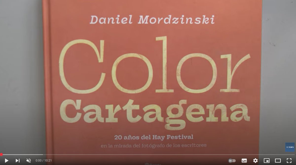 PlanetaLibrosCo's tweet photo. 📺 Los invitamos a ver Hay Festival: libro con fotos de #DanielMordzinski celebra 20 años del evento | @ELTIEMPO
LINK: https://t.co/ns0stARObS
#CreemosEnLosLibros #ColorCartagena https://t.co/k1nMX2yhJw