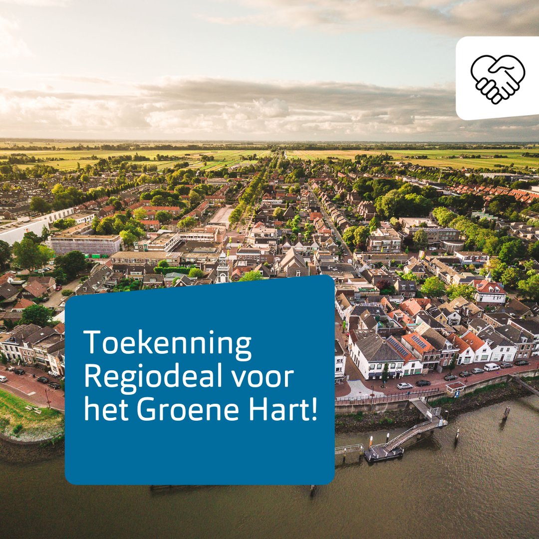 Gemeente Krimpenerwaard (@krimpenerwaard) on Twitter photo ๐๐จ๐๐ค๐๐ง๐ง๐ข๐ง๐ ๐๐๐ ๐ข๐จ๐๐๐๐ฅ ๐๐ซ๐จ๐๐ง๐ ๐๐๐ซ๐ญ! ๐ฟ
Vijf gemeenten en 25 partners hebben samen een Regiodeal van โฌ18 miljoen binnengehaald voor een vitaal en leefbaar Groene Hart.
Lees meer: ๐obi41.nl/2p89nbua #regiodeal #groenehart ๐๐จ๐๐ค๐๐ง๐ง๐ข๐ง๐ ๐๐๐ ๐ข๐จ๐๐๐๐ฅ ๐๐ซ๐จ๐๐ง๐ ๐๐๐ซ๐ญ! ๐ฟ
Vijf gemeenten en 25 partners hebben samen een Regiodeal van โฌ18 miljoen binnengehaald voor een vitaal en leefbaar Groene Hart.
Lees meer: ๐obi41.nl/2p89nbua #regiodeal #groenehart
