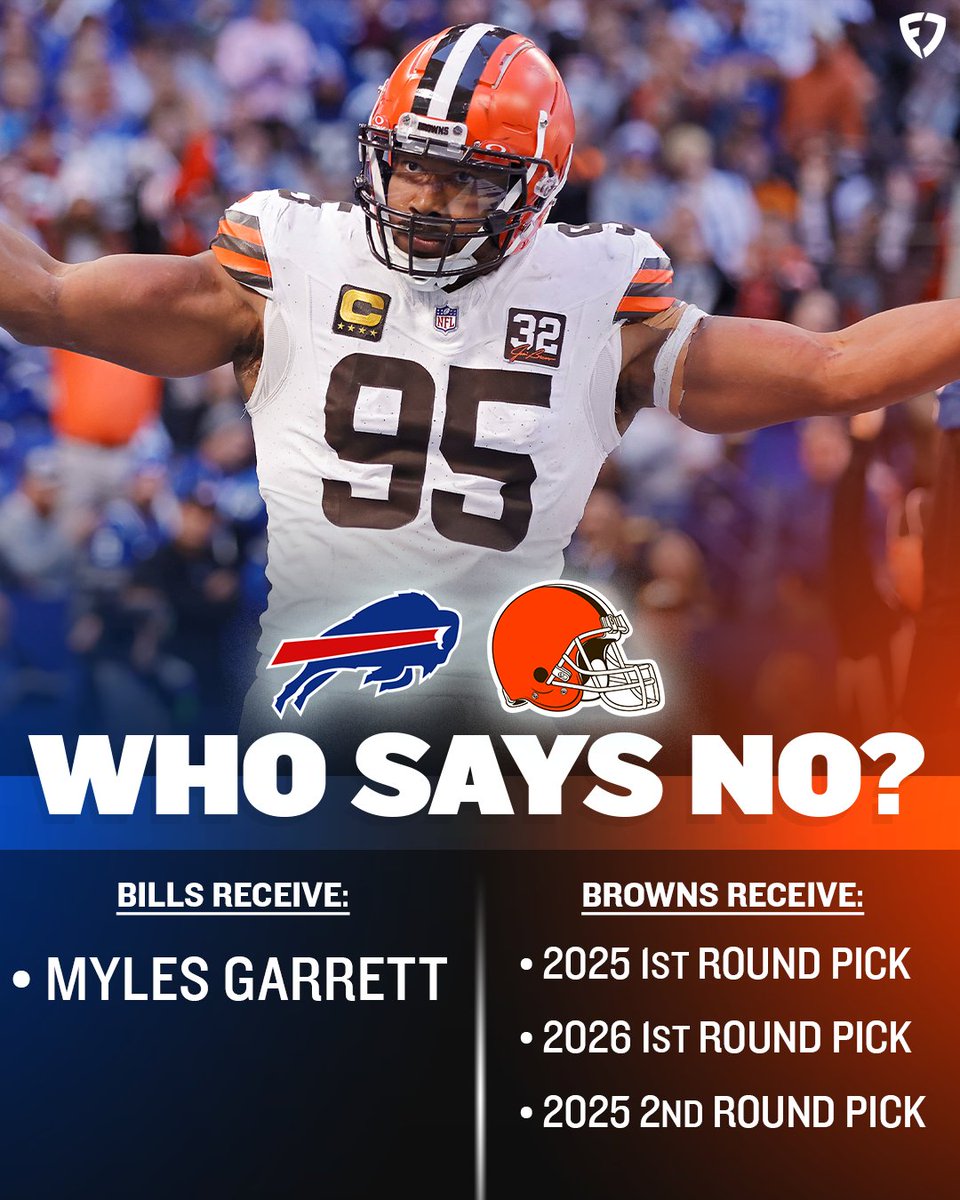 MYLES GARRETT x JOSH ALLEN 🤯

Should the Browns and Bills do this trade to send Myles Garrett to Buffalo? 🤔

#DawgPound | #BillsMafia