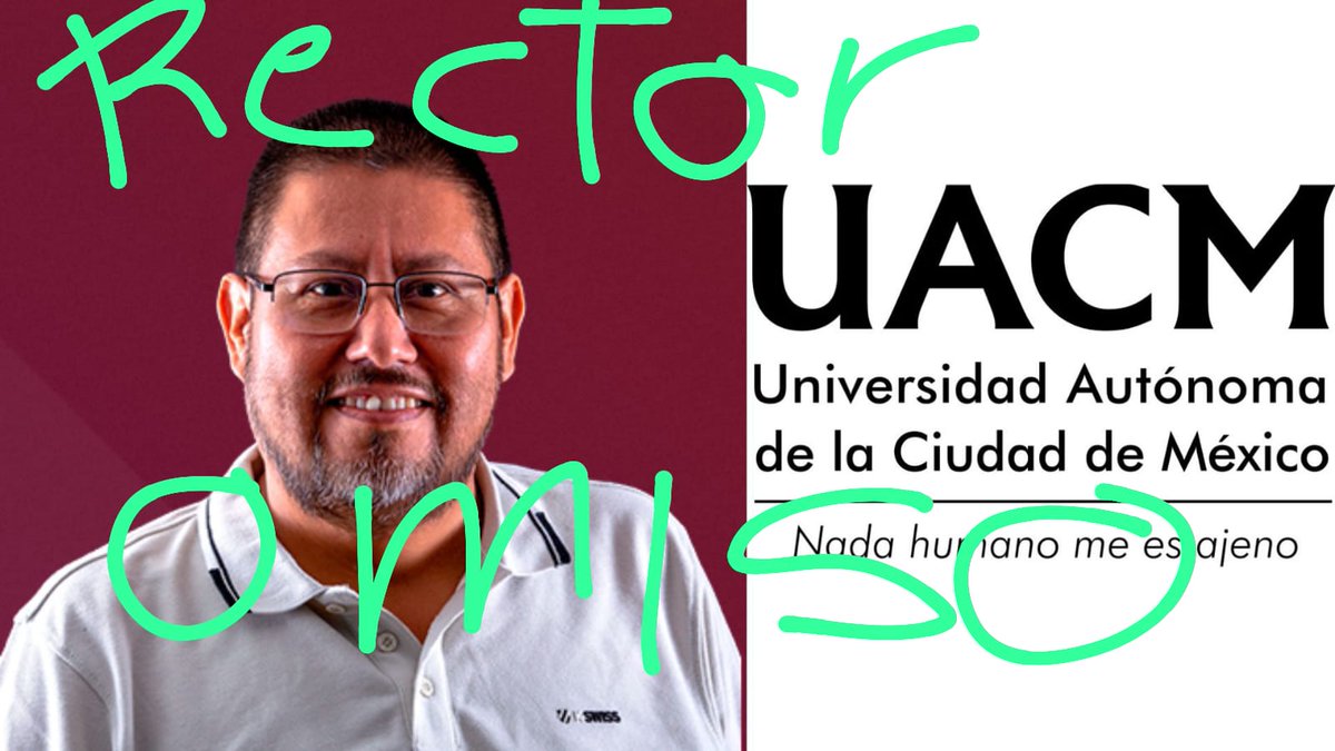 RLaconica's tweet photo. La @UACM creó una Defensoría universitaria que no sirve para nada y dos años después de conformada, se instaló el Consejo de Justicia cuyas sanciones y dictámenes,como el mío contra el profesor de tiempo completo Octavio Campuzano, no se aplican. Lo anterior debido a que el nuevo Rector, Juan Carlos Aguilar y el 7 CU hicieron una oficina de "litigios" para "defender" a la comunidad de la @UACM MÁS CONTRADICTORIO NO PUEDE SER... LA @UACM
PROTEGE AGRESORES. EL NUEVO RECTOR ES UN ENCUBRIDOR...
@marield87 @Helena_Monzon @AdrianaSR68 @FilipoOcadiz @AnaPau_porfavo @PaolaSaeb @UnionMadresAL @RBKZEBREKOS @natalia_glez @espinosacrim @MovdenunciaUACM