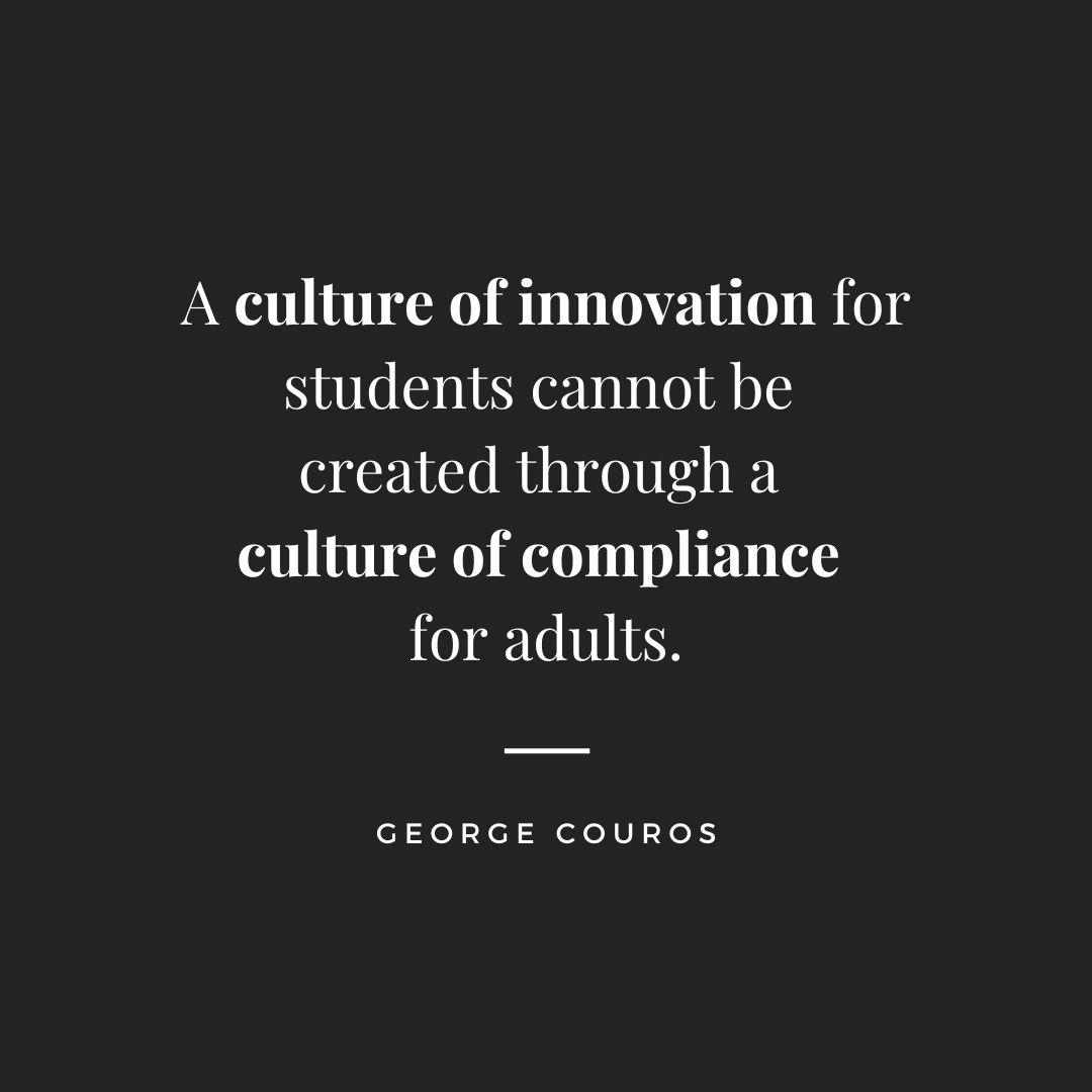 "Want things to change in the classroom?

Change the experience for the adults first." 

3 Ideas to Create the Conditions to Facilitate Change buff.ly/3ExcYSE