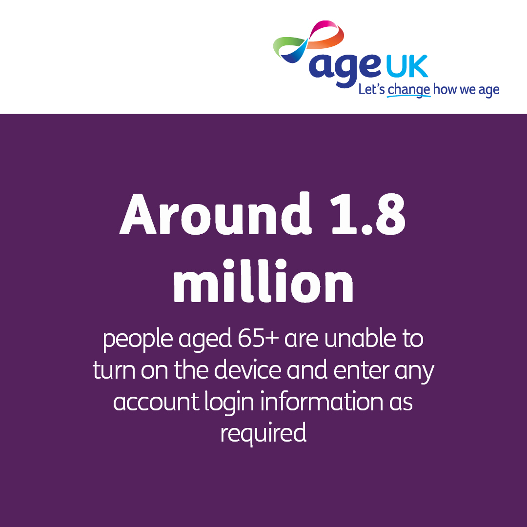 As essential services increasingly move online, it's important for older people who are offline to not be forgotten.

Access to easy offline routes need to be preserved. 

Sign our petition to stop online being the only option: bit.ly/48Y4K0K