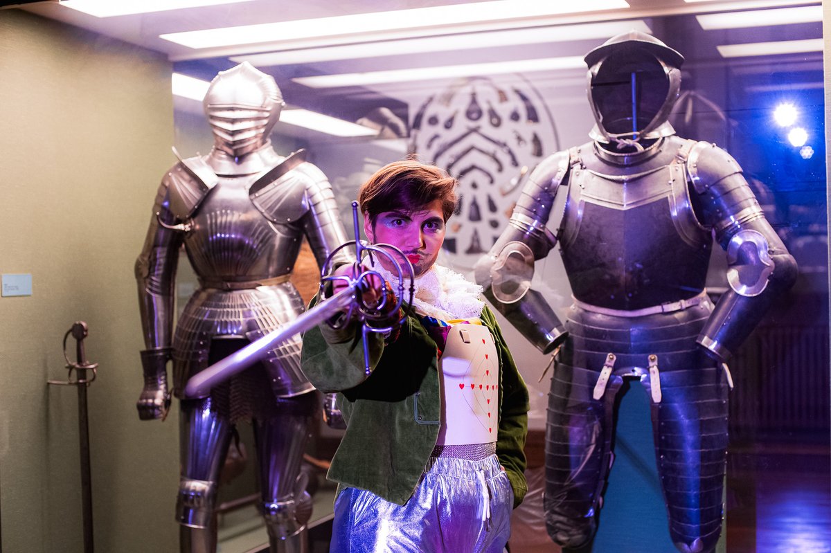 Celebrate LGBTQ+ History Month at the Royal Armouries with our 'Queer-ying the Museum' event🌈

Join us on Saturday, 1st March, for a thought-provoking exploration of the Royal Armouries collection through a queer perspective with drag king performances, acted interpretations,