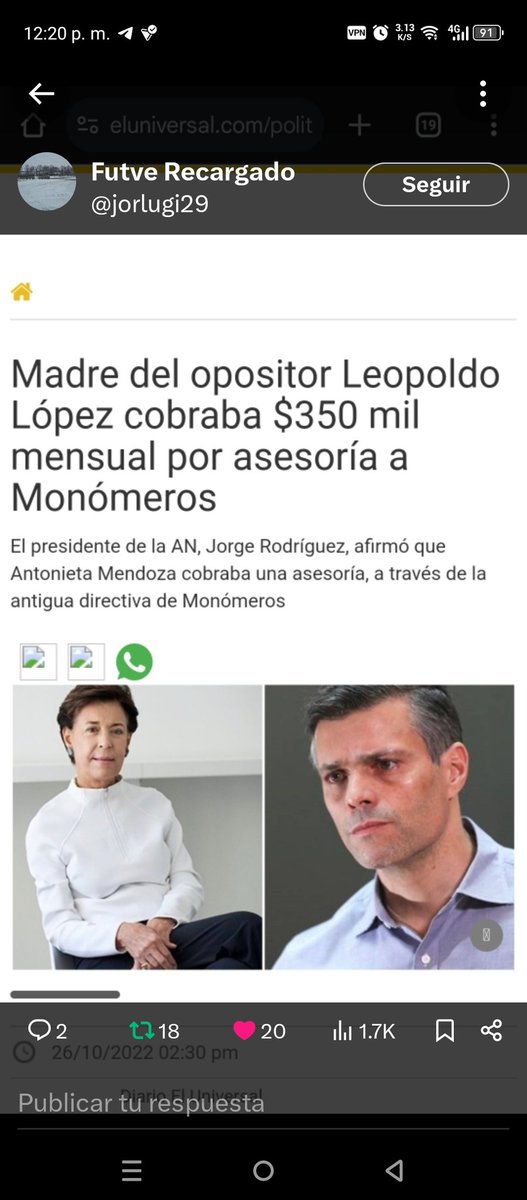 #MiDisposicionero tweet media