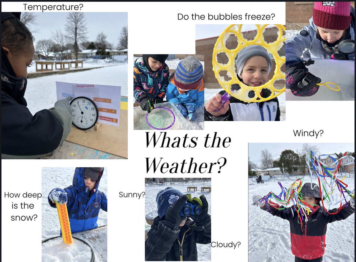 We can track the weather outdoors! <a href="/GlenCairnTVDSB/">Glen Cairn Public School</a>  <a href="/TVDSBKinder/">TVDSBKindergarten</a>
