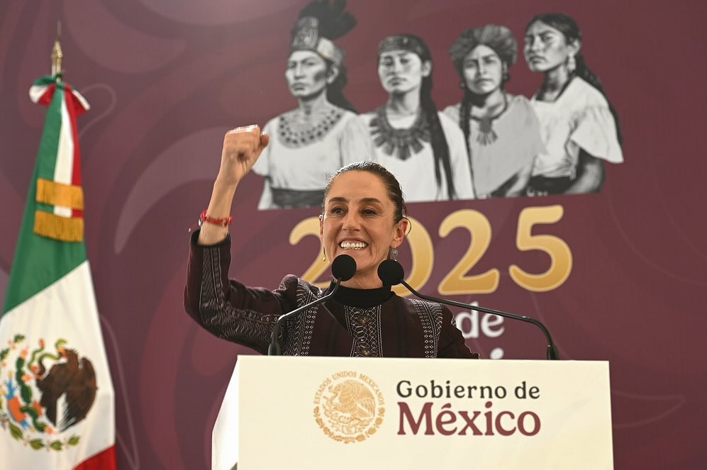 Confirmamos que México está en buenas manos. El liderazgo y actitud firme de la presidenta <a href="/Claudiashein/">Claudia Sheinbaum Pardo</a> nos sitúa en mejores horizontes futuros, y la mayoría legislativa le ratifica su respaldo.
El acuerdo con el presidente Trump es correcto. 
Nuestra nación es libre y soberana.