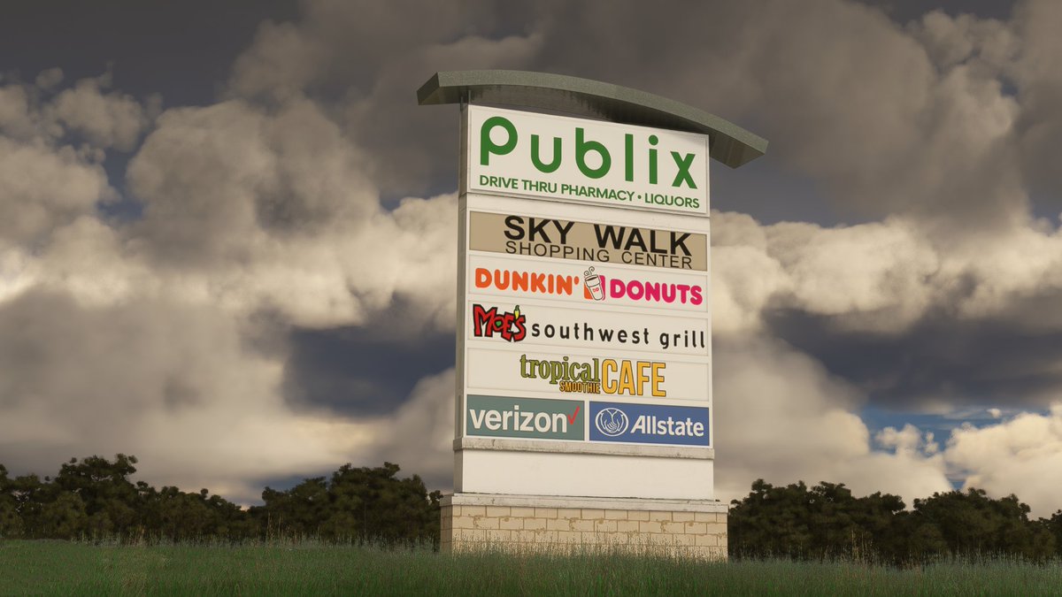 Flightsim Airport Customers: We want virtual Publix Subs at our airports!
Verticalsim: Hold my beer 🍺