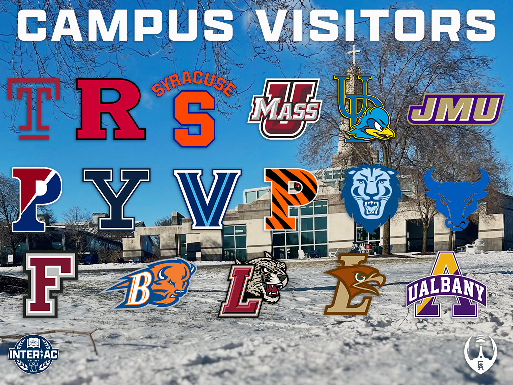 Thanks to all the college coaches who stopped by campus in January.