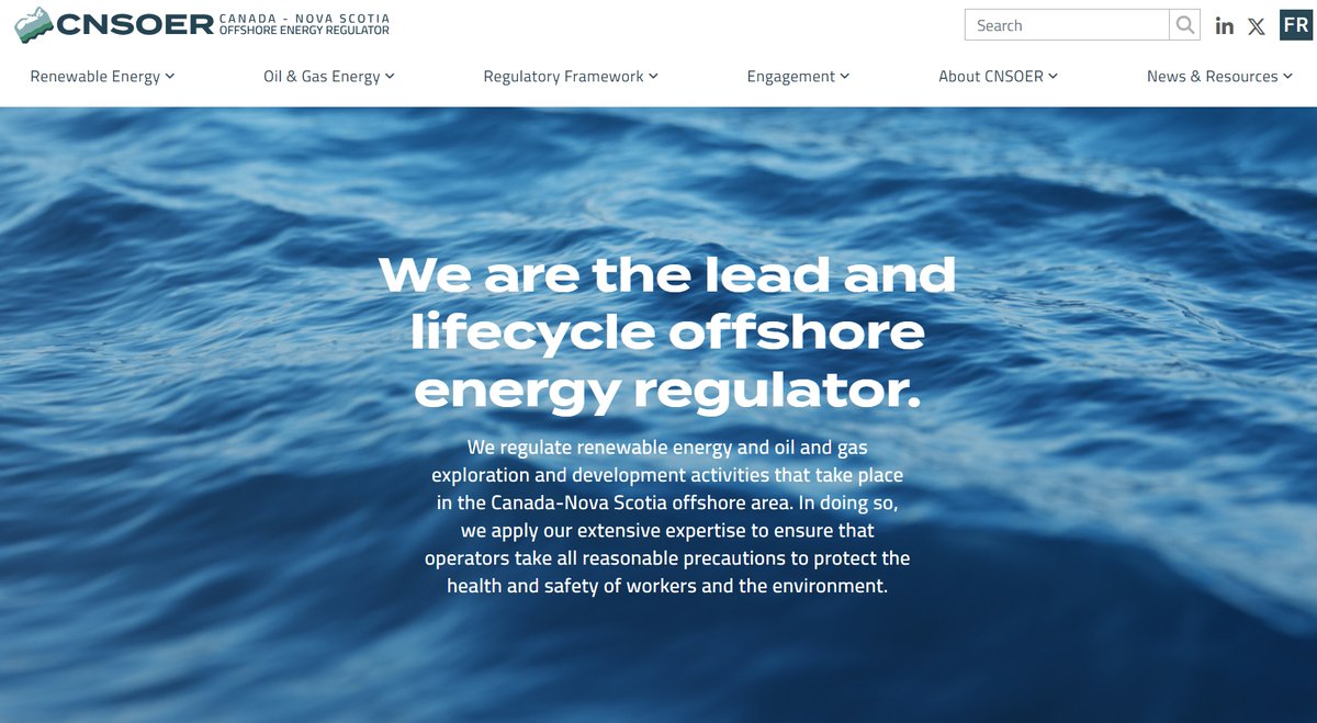 Canada-Nova Scotia Offshore Energy Regulator tweet media