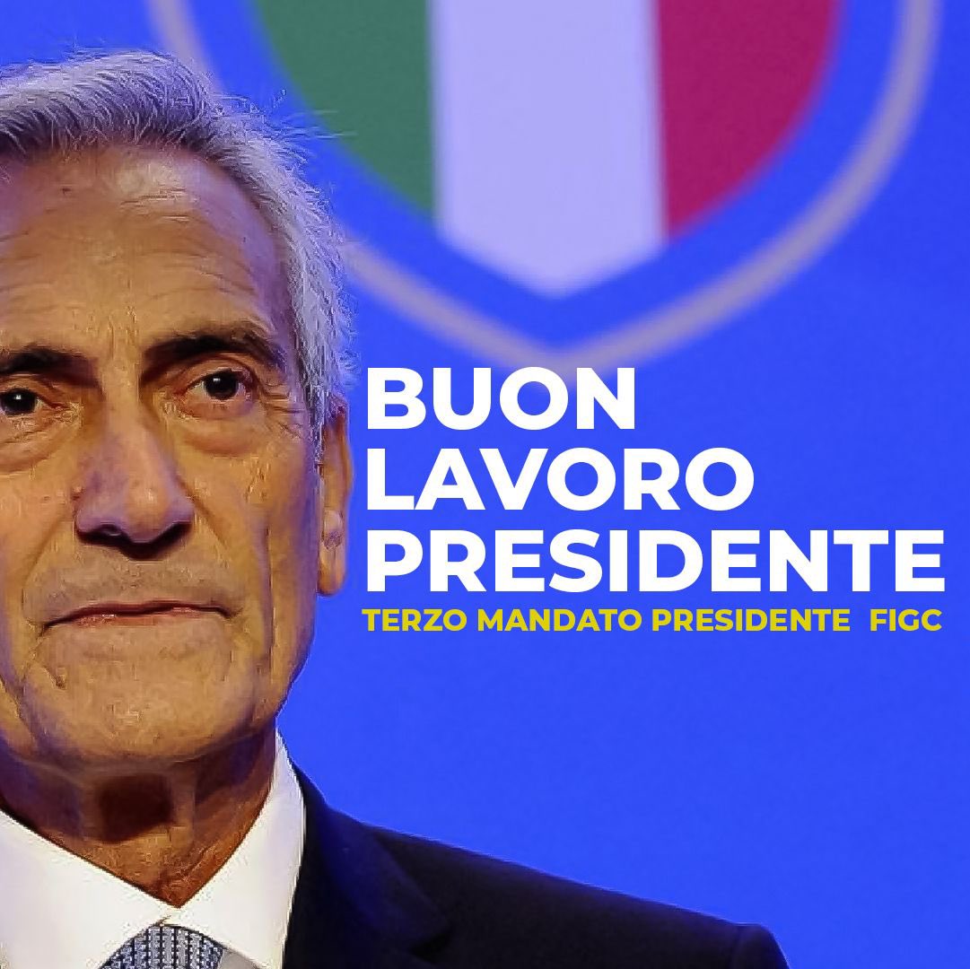 L’AIACS Assoagenti augura buon lavoro a Gabriele Gravina, rieletto presidente della FIGC per la terza volta consecutiva ⚽ ✅

#figc #3febbraio2025