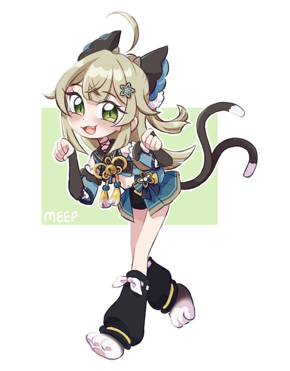 Kirara from #GenshinImpact ! I was playing around with artstyles hehe
I don’t love it but gotta share the flops too 🐱