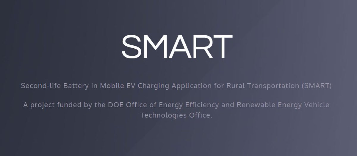 This Friday: Best Practices and Lessons Learned: DOE-funded Second-life Battery Project webinar. Register:
eventbrite.com/e/best-practic…