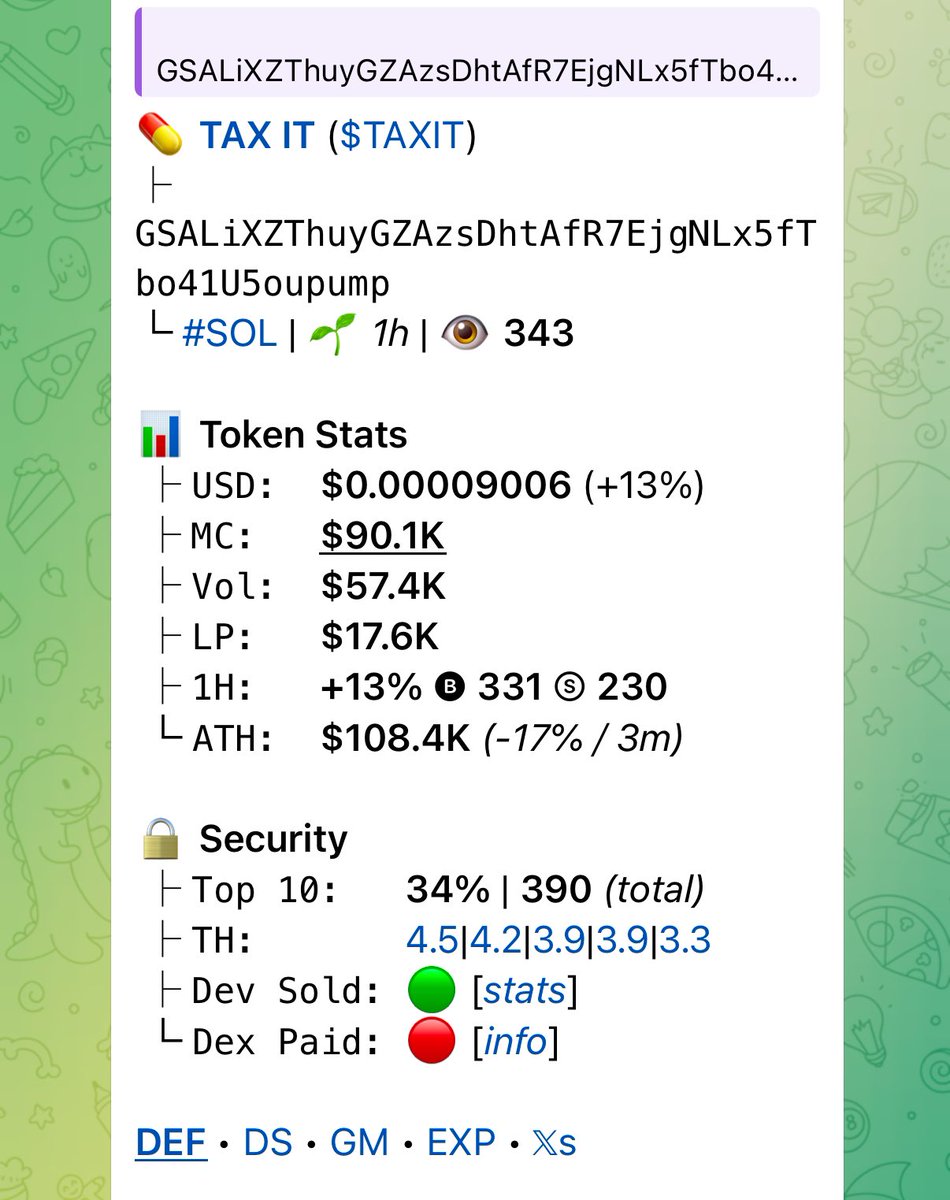 Gamble $TAXIT on <a href="/solana/">Solana</a> 

CA: GSALiXZThuyGZAzsDhtAfR7EjgNLx5fTbo41U5oupump