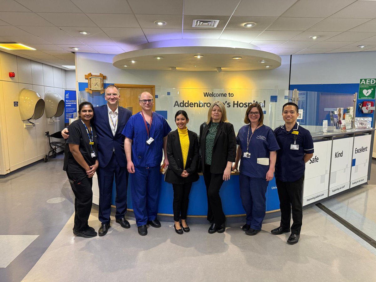 Visit to Addenbrookes today to have a nose around their surgical SDEC service. They’ve made brilliant progress and it was great to see how well supported they are by the ops team. Data-driven operational decision making in action. Wonderful warm welcome from a great team.