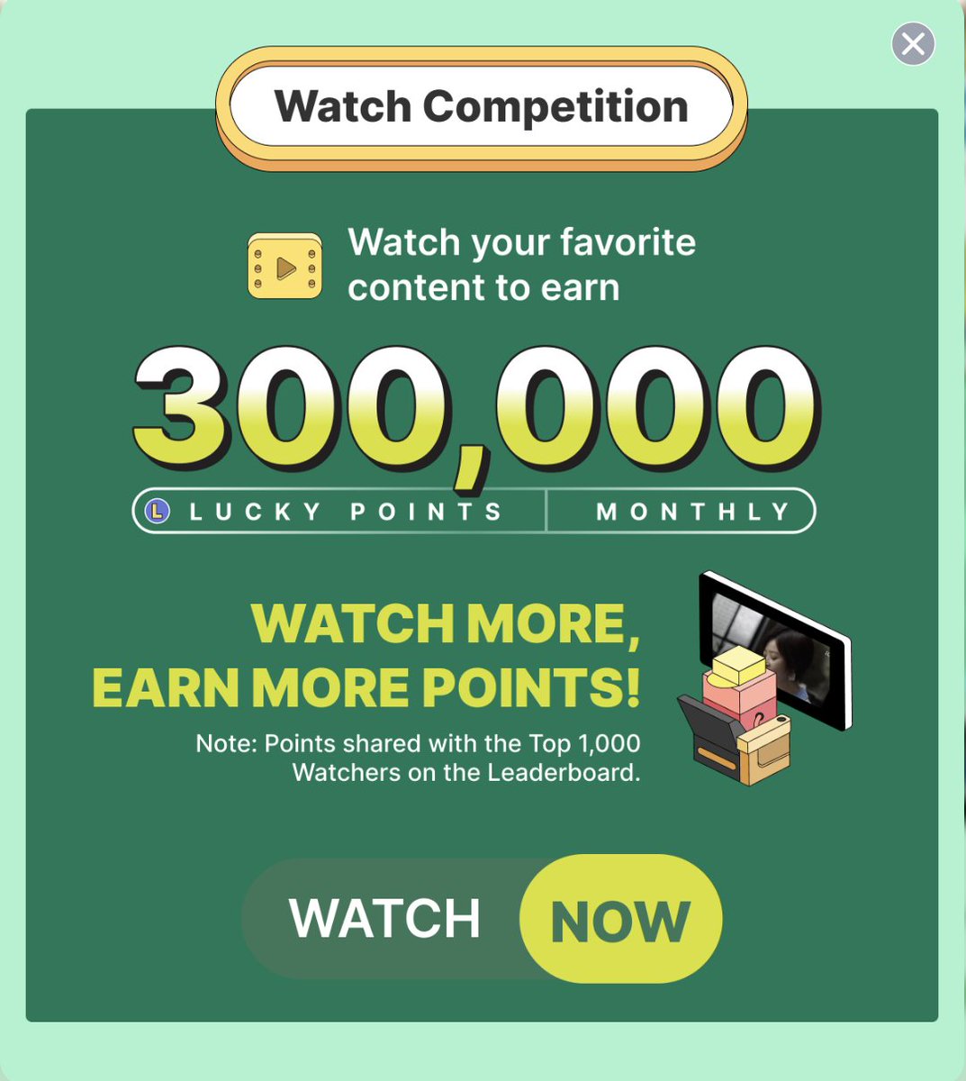 playbuxco's tweet photo. Hi, Watcher
🎬 Watch & Earn = FREE REWARDS! 💰🔥
Earn Lucky Points just by watching! 300,000 LP up for grabs monthly with #Playbux x #iQIYI! 😎🚀
Start watching & climb the leaderboard now! 🎯🔥
🏅 https://t.co/quJnVE4L7t https://t.co/g14fe2Q4KT