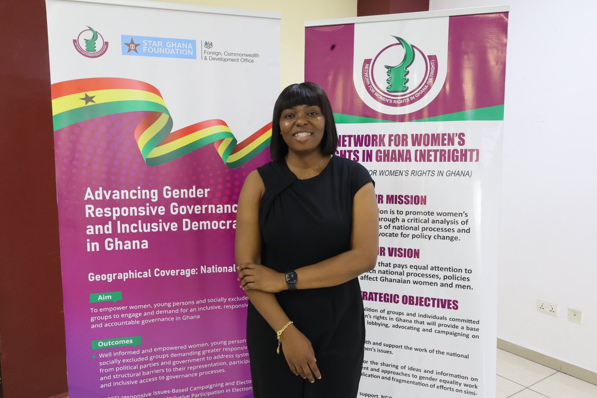 NETRIGHT's tweet photo. Last week, at the Stakeholders' Forum on the GESI Analysis of Political Party Manifestoes in Ghana, our consultant Rachel Gyabaah shared key findings on GESI in campaign promises, sparking solution-driven discussions on accountability and post-election action.
#NETRIGHT https://t.co/u1O9md03Ju