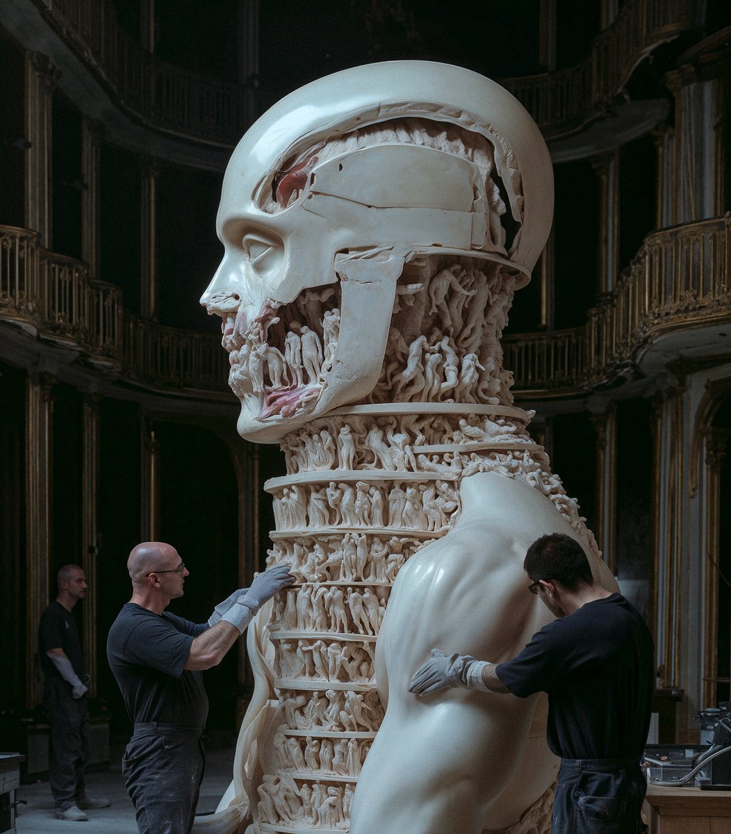 every age, every struggle, every triumph—carved into us