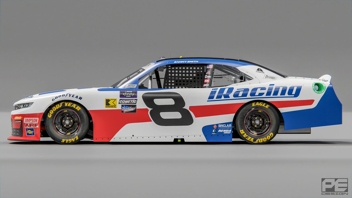 pestebandesign's tweet photo. 🧐 @sammysmithSS 

#NASCAR #iRacing https://t.co/nFMfqwNjBw