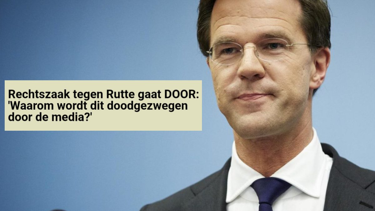 De media is MUISSTIL maar vandaag of morgen krijgen we te horen of Rutte wordt GESCHORST uit zijn NAVO-functie omdat er nog RECHTSZAKEN tegen hem lopen!

Doe een ♥️ &amp; RT als je wil dat Rutte GESTOPT wordt!

#Aachboun