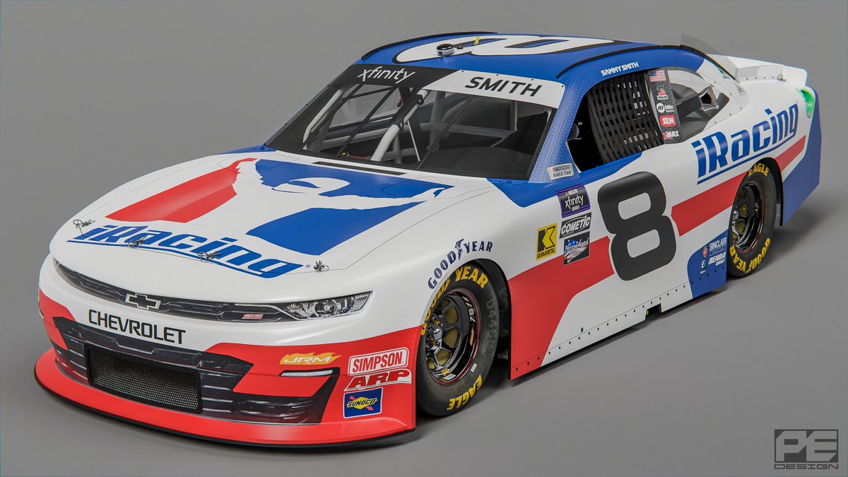 pestebandesign's tweet photo. 🧐 @sammysmithSS 

#NASCAR #iRacing https://t.co/nFMfqwNjBw
