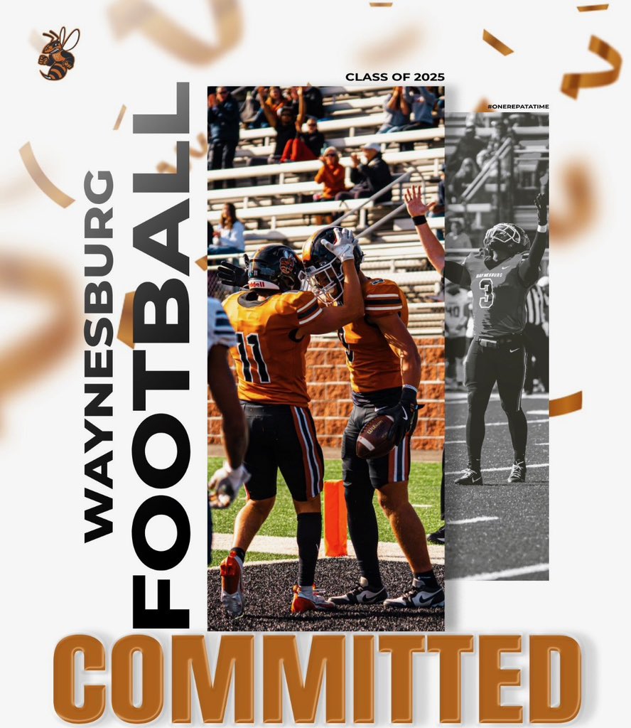 After I had a great conversation with @CoachColemanDL I'm excited to announce my commitment to Waynesburg University🧡🖤