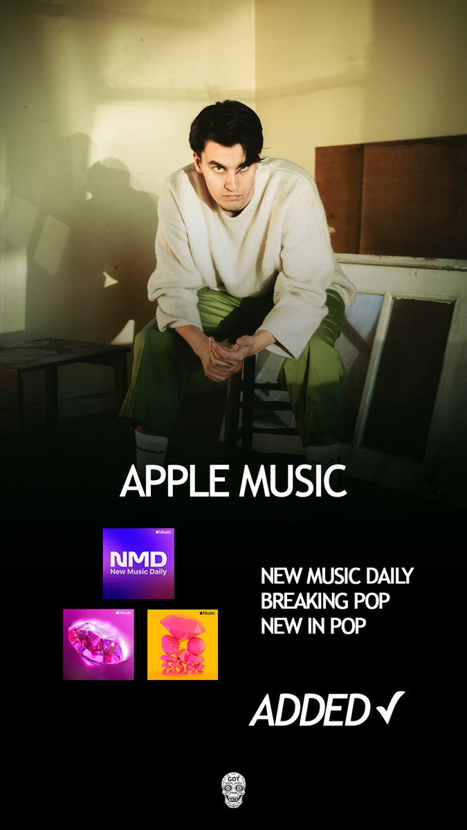 JC STEWART (@jcstewart) on Twitter photo So much love to <a href="/AppleMusic/">Apple Music</a> for adding "Tomorrow" to New Music Daily this past week. 💚 Give it a listen here: music.apple.com/gb/playlist/ne… So much love to <a href="/AppleMusic/">Apple Music</a> for adding "Tomorrow" to New Music Daily this past week. 💚 Give it a listen here: music.apple.com/gb/playlist/ne…