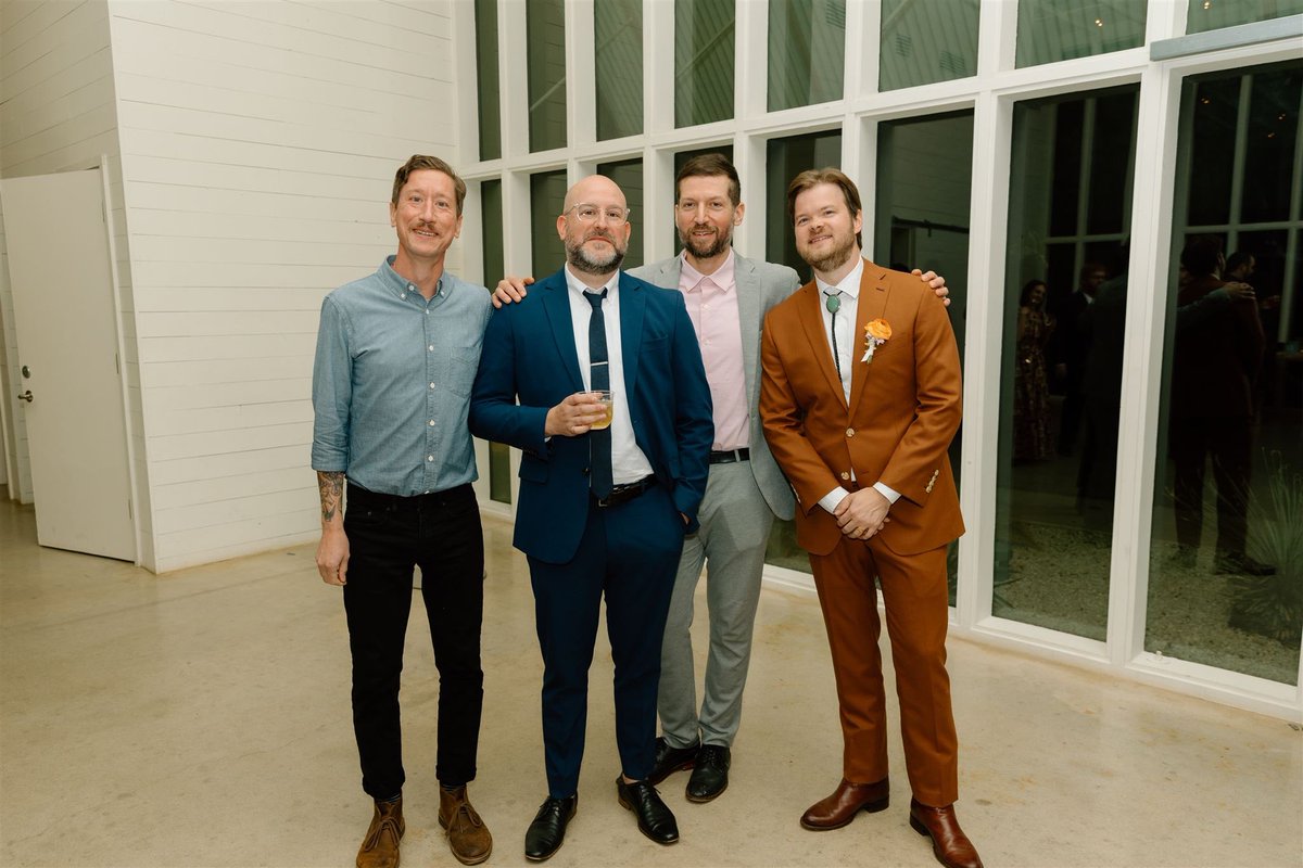 The first time all 4 of us have been in Austin together in 12 years. Pswingset forever.