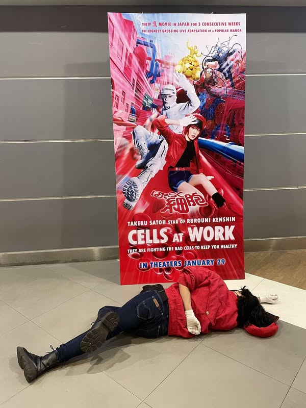flyzeusfish's tweet photo. Cells at work is pretty gooodddd https://t.co/XQcO5msIxV
