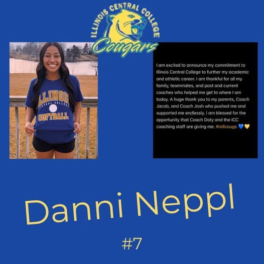 Heartland Havoc '07 18U (@07heartland) on Twitter photo Big congratulations goes out to <a href="/dannineppl/">Danni Neppl</a> for her committment to Illinois Central College! Danni is one of the original Havoc 07 players from 10U and has been a consistent in the circle. Well deserved!! #GoHavoc Big congratulations goes out to <a href="/dannineppl/">Danni Neppl</a> for her committment to Illinois Central College! Danni is one of the original Havoc 07 players from 10U and has been a consistent in the circle. Well deserved!! #GoHavoc