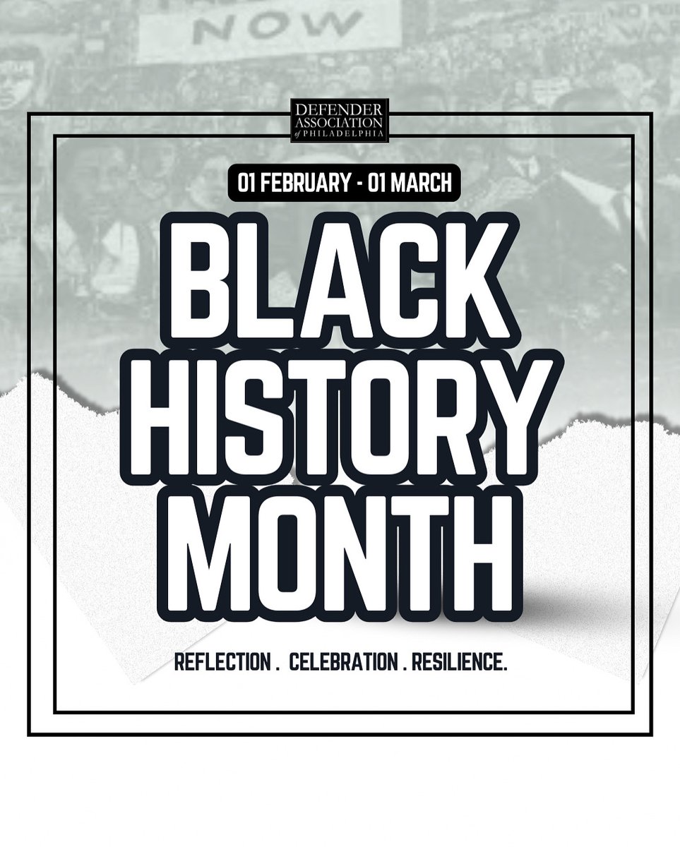 This month and every month, we honor the trailblazers, visionaries, and changemakers who have shaped our history and continue to inspire our future. Their courage, resilience, and brilliance pave the way for generations to come. Happy Black History Month! ✊🏾✨