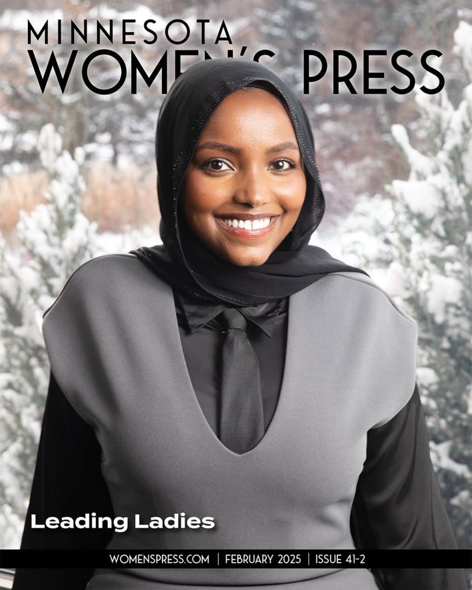 Nadia_Mohameds's tweet image. Very overwhelming month!! But nonetheless the work is still being done! Grateful to the women’s press for the recognition💕