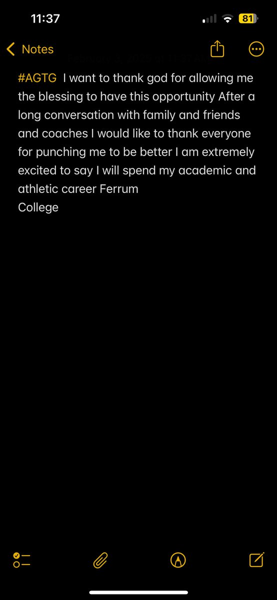 Maurice Burnette (@bur80278) on Twitter photo #AGTG Blessed to announce my commitment to Ferrum college
Black Hats 🎩
#blessed
<a href="/CoachJeffGerzog/">Jeff Gerzog</a>
<a href="/coach_ksherman/">Kevin Sherman</a>
<a href="/CoachBradLutz/">Coach Brad Lutz</a> #AGTG Blessed to announce my commitment to Ferrum college
Black Hats 🎩
#blessed
<a href="/CoachJeffGerzog/">Jeff Gerzog</a>
<a href="/coach_ksherman/">Kevin Sherman</a>
<a href="/CoachBradLutz/">Coach Brad Lutz</a>