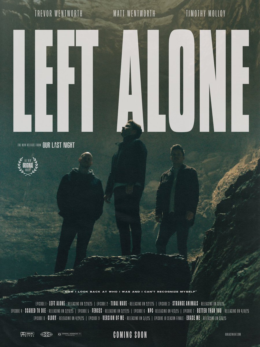 OLNband's tweet photo. NEW ALBUM ‘Left Alone’ OLN - Season 1 Premieres 2/20/25 https://t.co/BglsdMmQIP