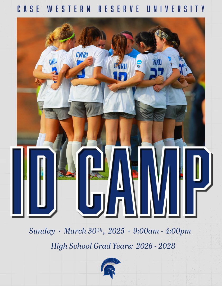 Our first ID Camp of 2025 is here! Please reach out with any questions. Click the link to sign up to visit campus, meet the staff and our players, and enjoy a wonderful day of Spartan soccer!! 🔵⚪️🔵⚪️ cglink.me/2cS/r2264248