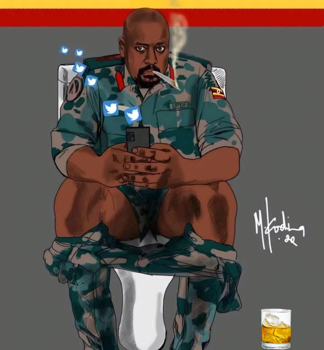 Dulcicfc's tweet photo. @mkainerugaba Welcome back General Drunkard! https://t.co/VKkO85gM7T