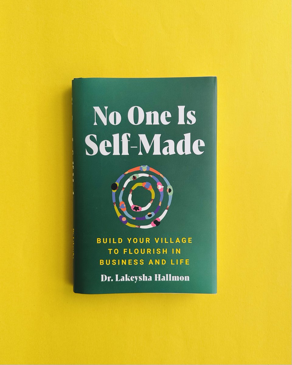 deystreet's tweet photo. NO ONE IS SELF-MADE is a bold roadmap for entrepreneurs. Available now from Dr. Lakeysha Hallmon, creator of @market_atl!
@IamTabithaBrown says, “This book is going to change lives, one village at a time!” #NoOneIsSelfMade
https://t.co/Jb8zbupxSv https://t.co/IXkVYeQW0n
