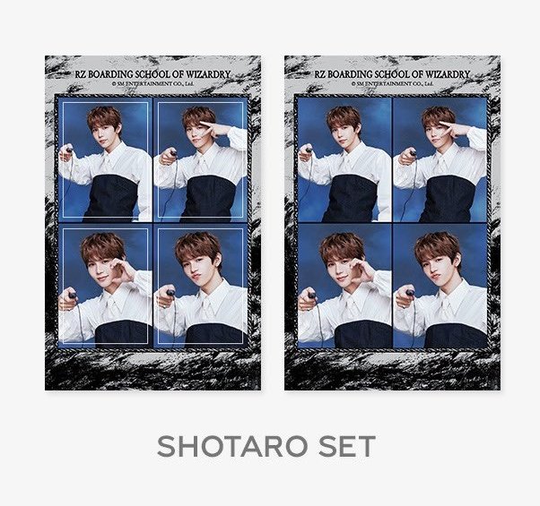 2025 RIIZE Seasons Greetings MD #SHOTARO - Photo Pack: file pouch