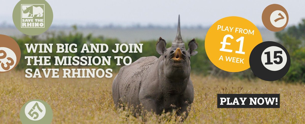 🎟 Want to make a difference and win £25,000? 🦏 ​

🌟 For just £1 a week, you’ll not only have a chance to win big, but you’ll also join the mission to save rhinos across the globe. ​

What would you do with £25,000? 💰🦏​ buff.ly/4jAI4cm