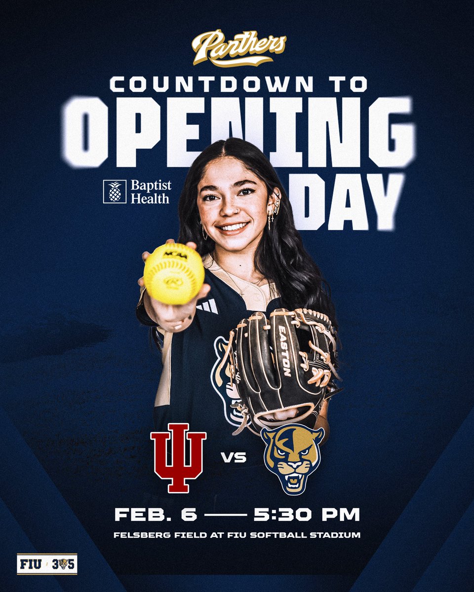 Opening Week is here @fiusoftball 😤 

Presented by #BaptistHealthSF