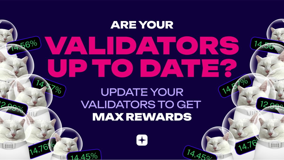 NovaWalletApp's tweet image. Updating your staking validators in Nova Wallet can help you get the best rewards! 

Have you checked yours recently? Let us know in the poll below!
