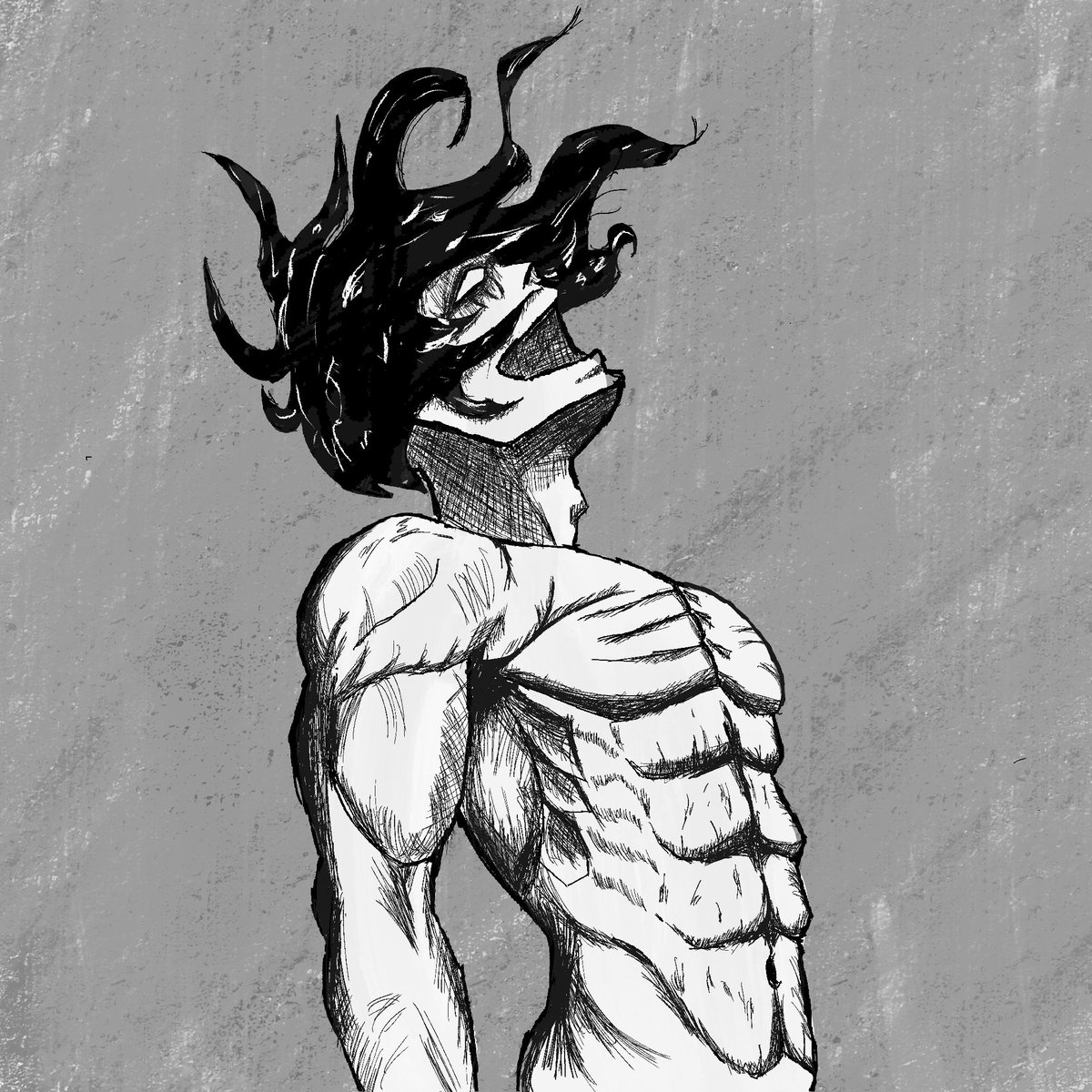 Deesar0's tweet photo. I drew man with abs 🤯 #drawing #pose #AnimeArt https://t.co/CP2IR0CvGL