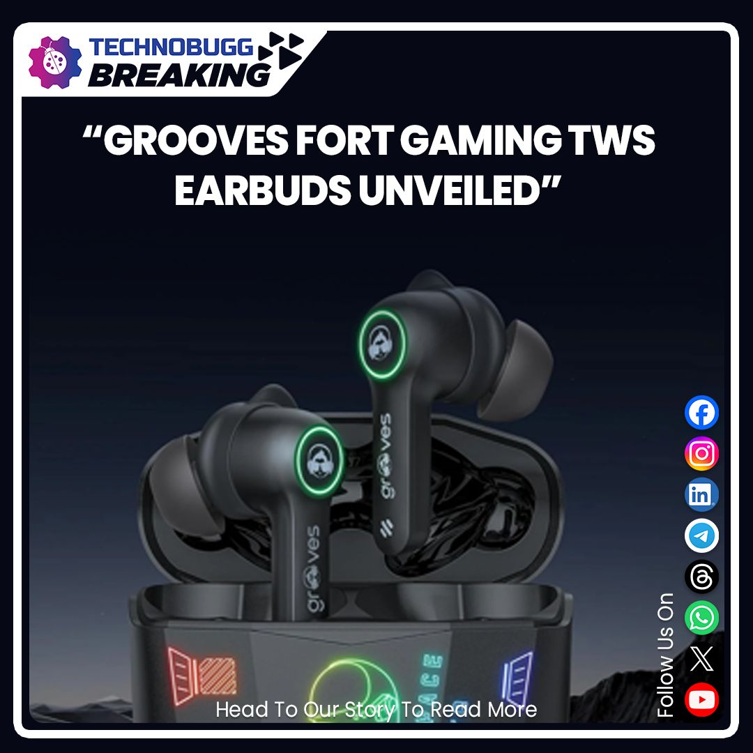 TechnobuggTweet's tweet image. Grooves Fort Gaming TWS Earbuds Unveiled  

Read more ::buff.ly/42Gtiee

Join WhatsApp Channel: buff.ly/3rbIGyR

Subscribe to our YouTube channel: buff.ly/3PUTtWe 

#grooves #gamingTWS #Breaking #Technobugg #technews