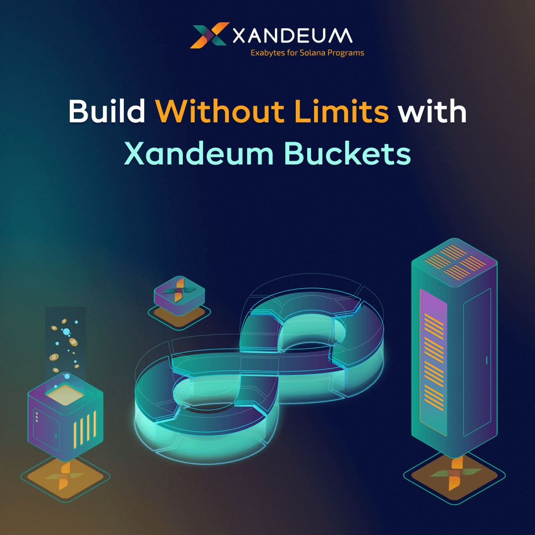 Are you ready to build without limits? ⚒️

Xandeum Buckets make decentralized storage as intuitive as it is powerful. Peek, Poke, and Prove operations let developers seamlessly integrate data with smart contracts, unlocking use cases that were impossible before.