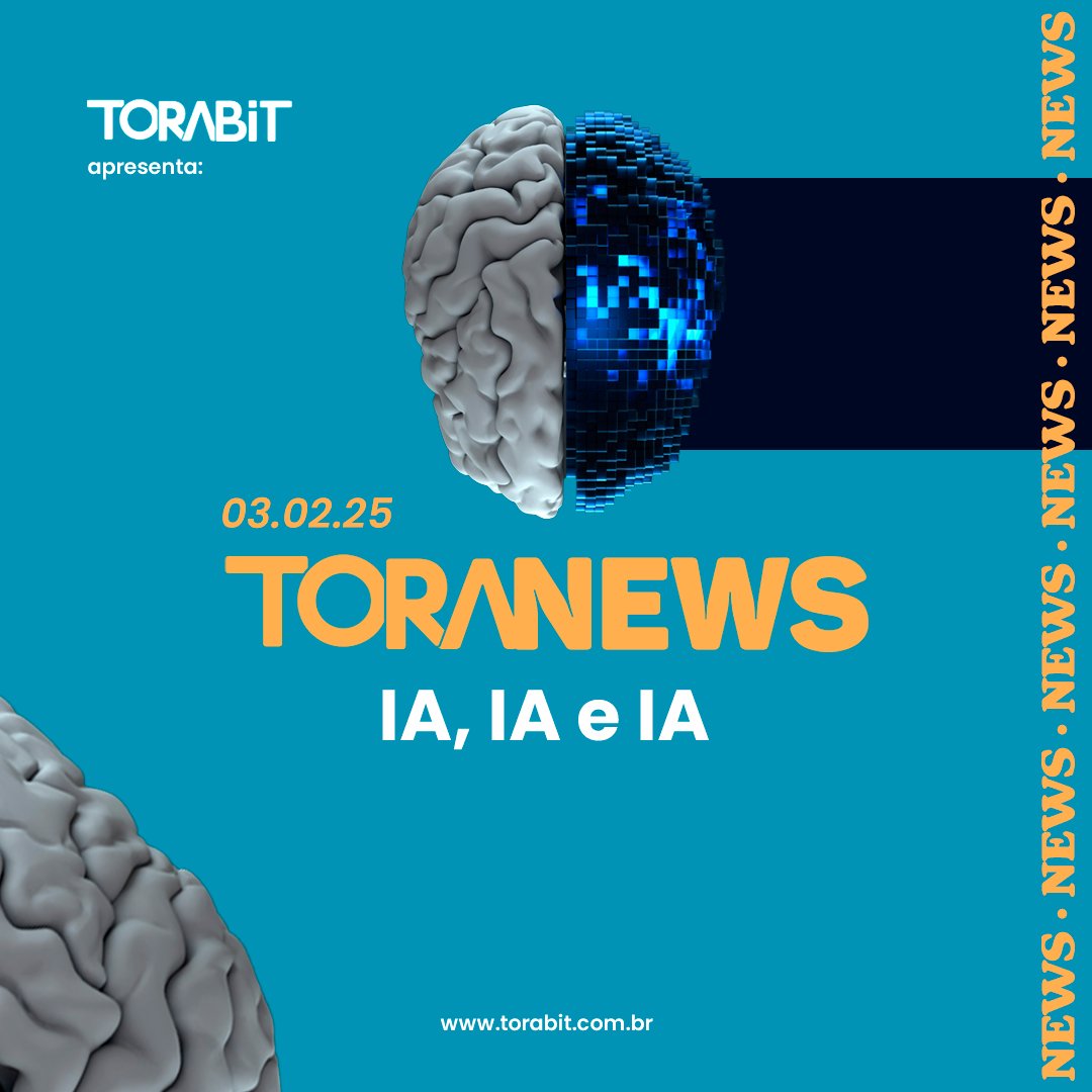 tora_bit's tweet image. O DeepSeek, IA chinesa que promete mudar a geopolítica do setor, desafia o domínio das big techs ocidentais com soluções inovadoras e acessíveis. 
materiais.torabit.com.br/cadastro-na-ne…