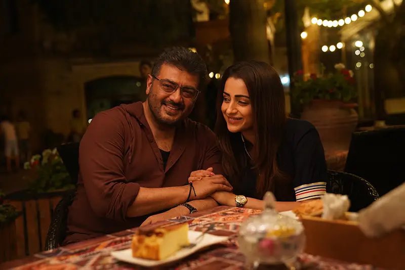 ThalaAjith_FC's tweet photo. A BRAND New Pics Of #Ajithkumar Sir With Actress Trisha 😍🧨

Such a Beautiful On Screen Pair ♥️

#VidaaMuyarchi https://t.co/Rsc4FF2OKC