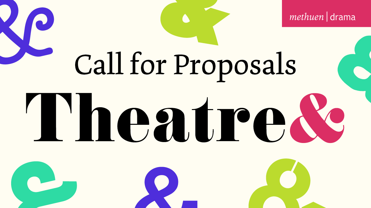 Call for proposals! 📢

Submissions for the Theatre And series are now open. Submit your proposal for a 25,000-word book on a topic of your choosing.

More info 👉 bit.ly/4jIU5MY
Download a proposal form 🗒️ bit.ly/4jKP7z5

Submissions close 30 March!