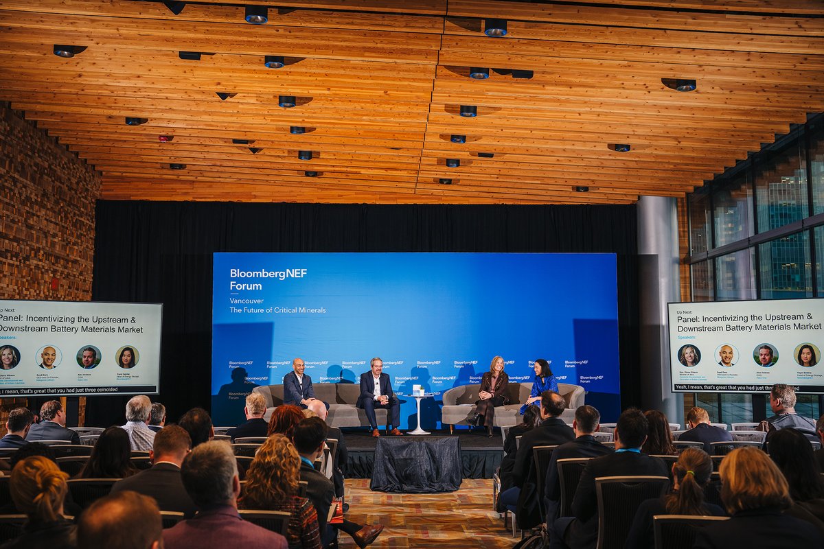 Thank you BloombergNEF for hosting the inaugural hashtag#BNEF Forum and for having Mangrove CEO, Saad Dara, as part of the panel discussion on incentivizing the upstream and downstream battery material market.