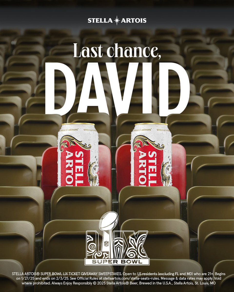 Stella Artois tweet media