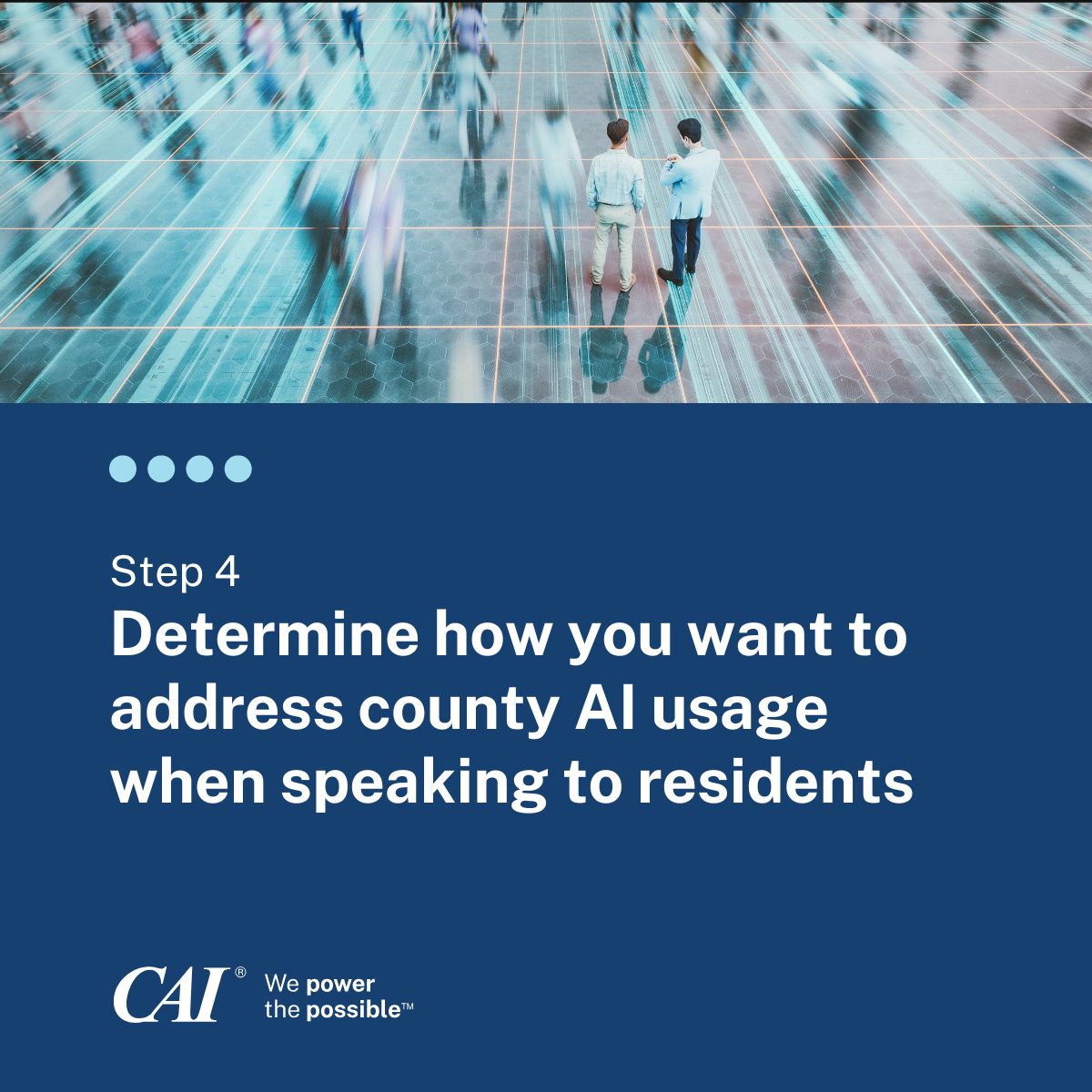#ArtificialIntelligence (AI) can significantly enhance #county services, but to get the most value out of your AI investment, it's crucial to build a comprehensive framework. 

Here are 4 essential steps to guide your strategy: cai.io/resources/thou…