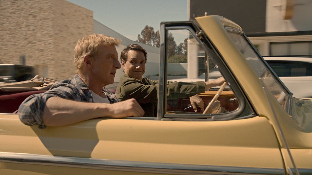 jonhurwitz's tweet photo. Back in the Valley. One last time. #CobraKai #Netflix https://t.co/X6oJ38II0u